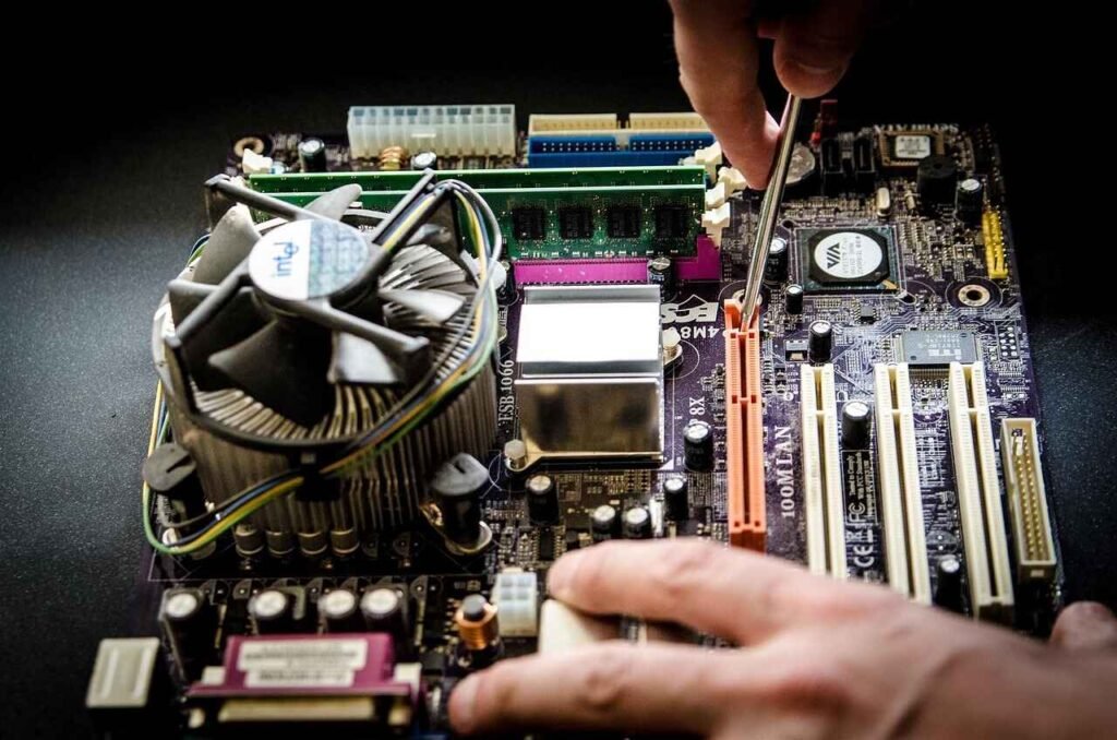 Motherboard: A main component of any laptop or desktop